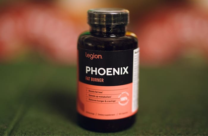 A bottle of Legion Athletics Phoenix